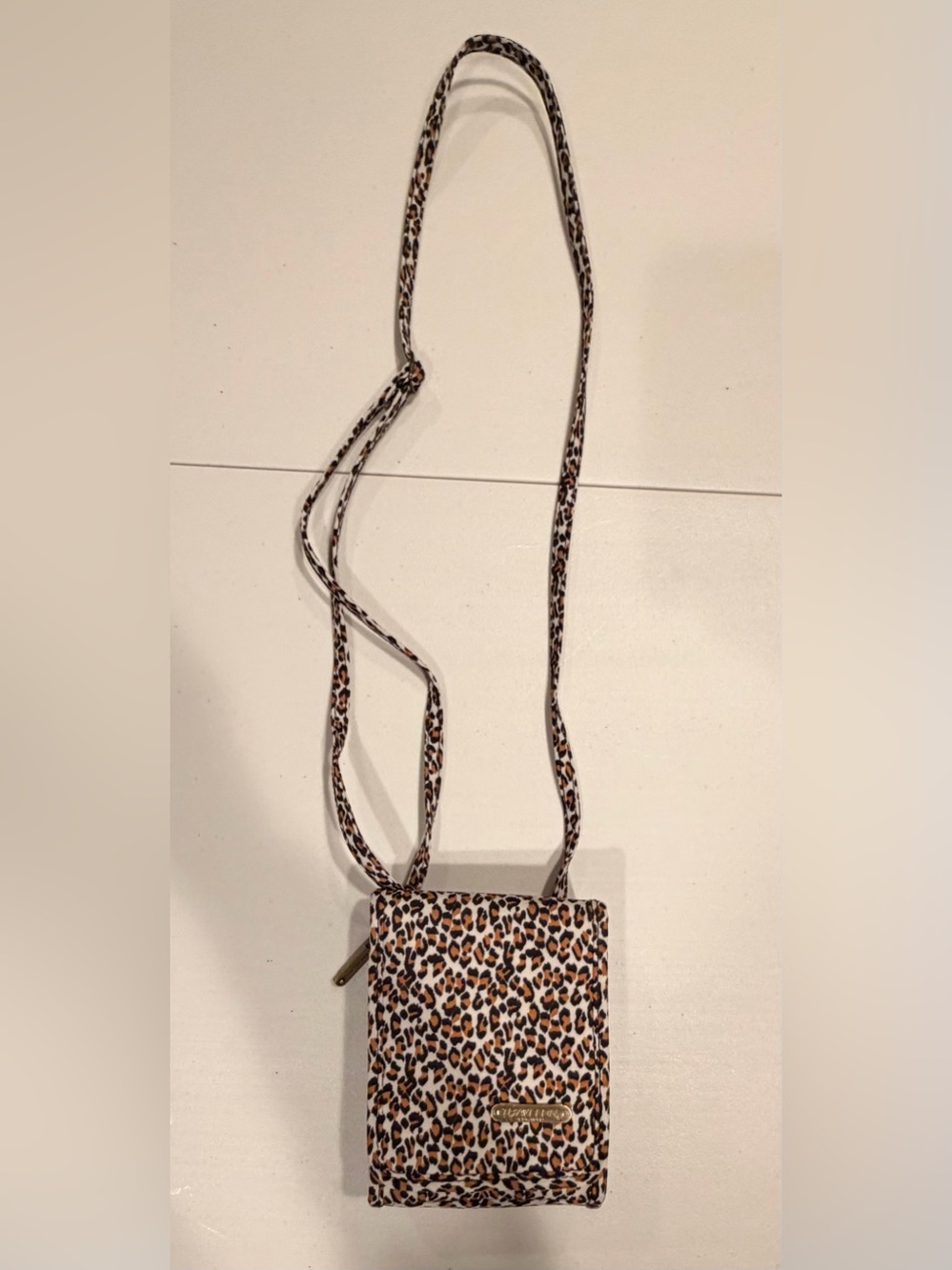 Travelon | mini-animal print crossbody wallet purse